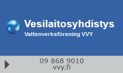 Suomen Vesilaitosyhdistys ry, Finlands Vattenverksförening rf logo